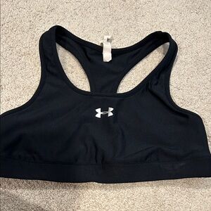 Under Armour Women's Midnight Black Sports Bra